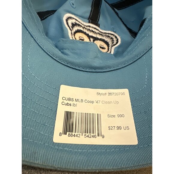 Cubs 47 Clean Up Adjustable Hat Light Blue - Picture 3 of 9